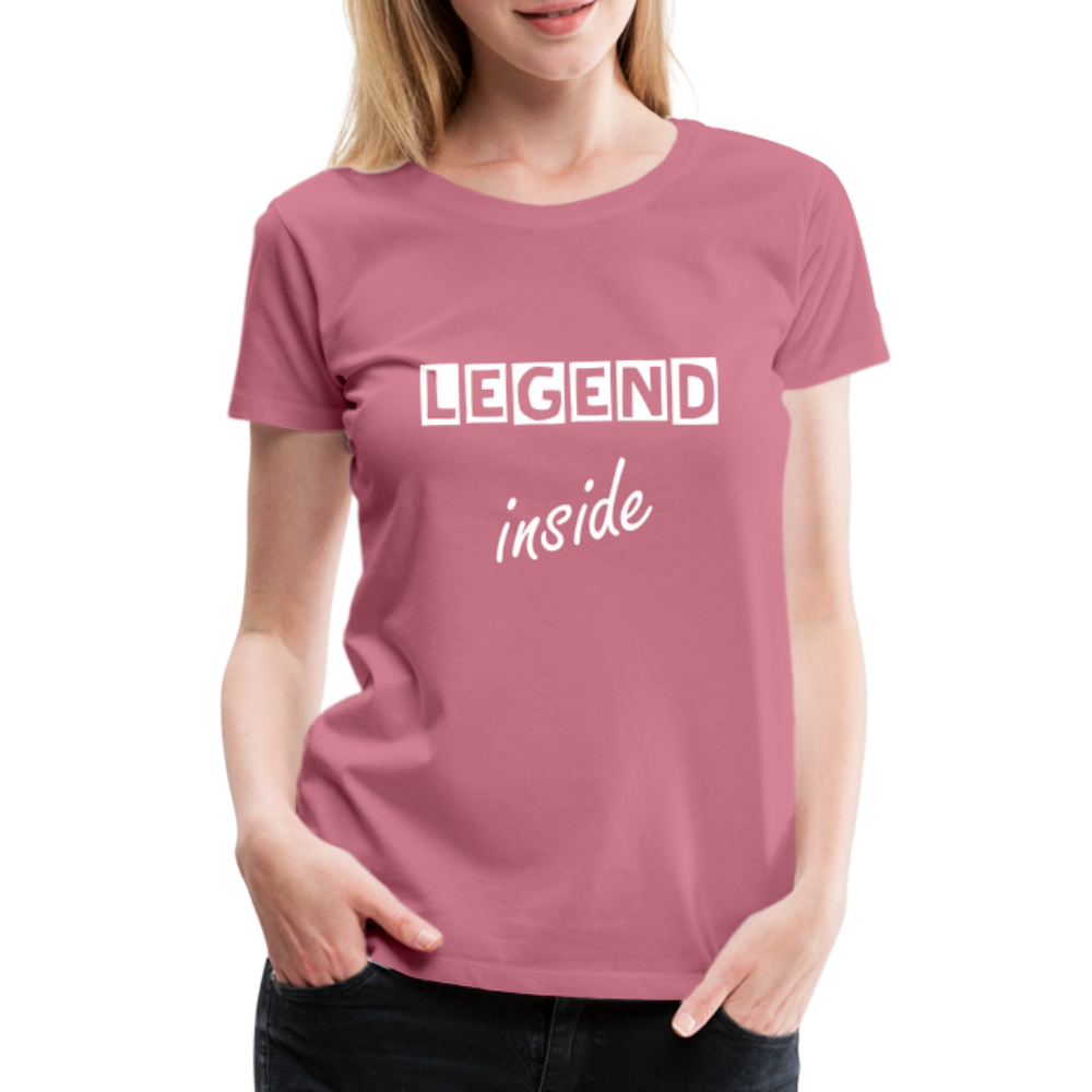 Frauen Premium T-Shirt - Malve