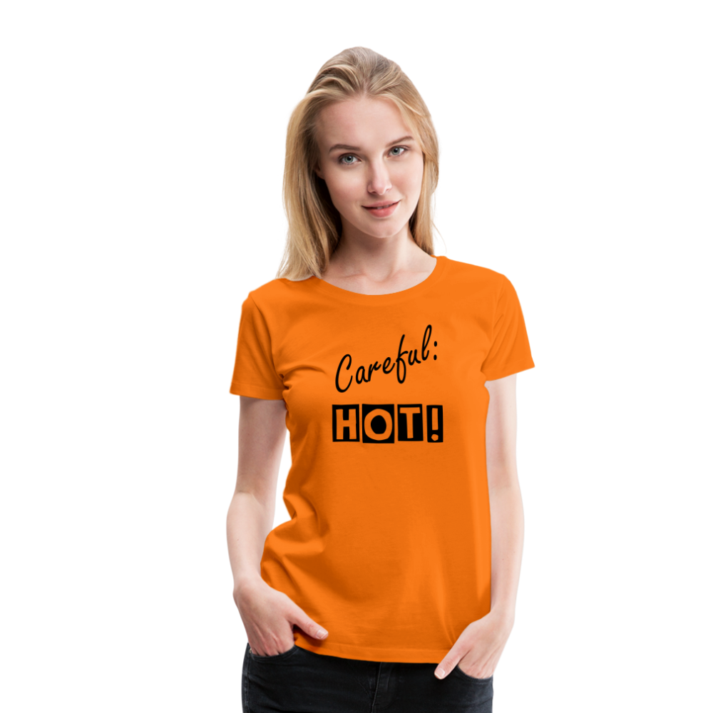 Frauen Premium T-Shirt - Orange
