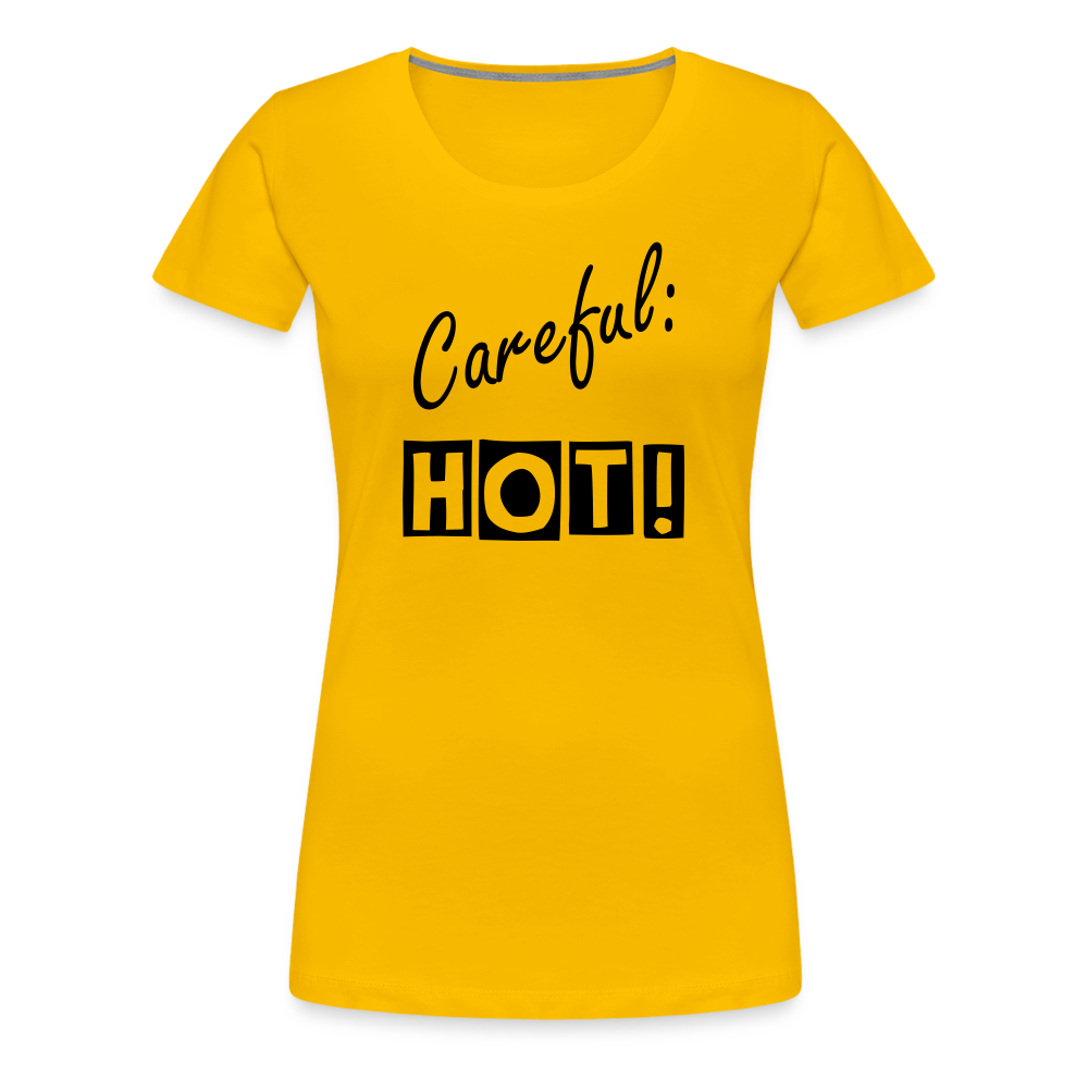 Frauen Premium T-Shirt - Sonnengelb