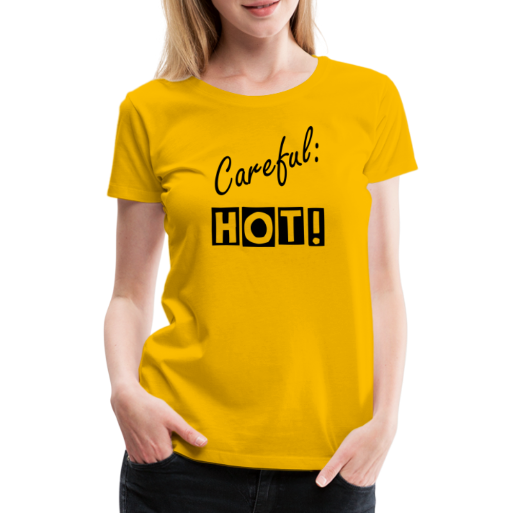Frauen Premium T-Shirt - Sonnengelb