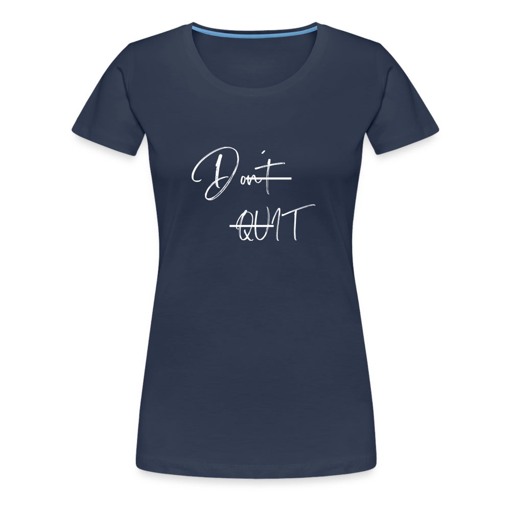 Frauen Premium T-Shirt - Navy