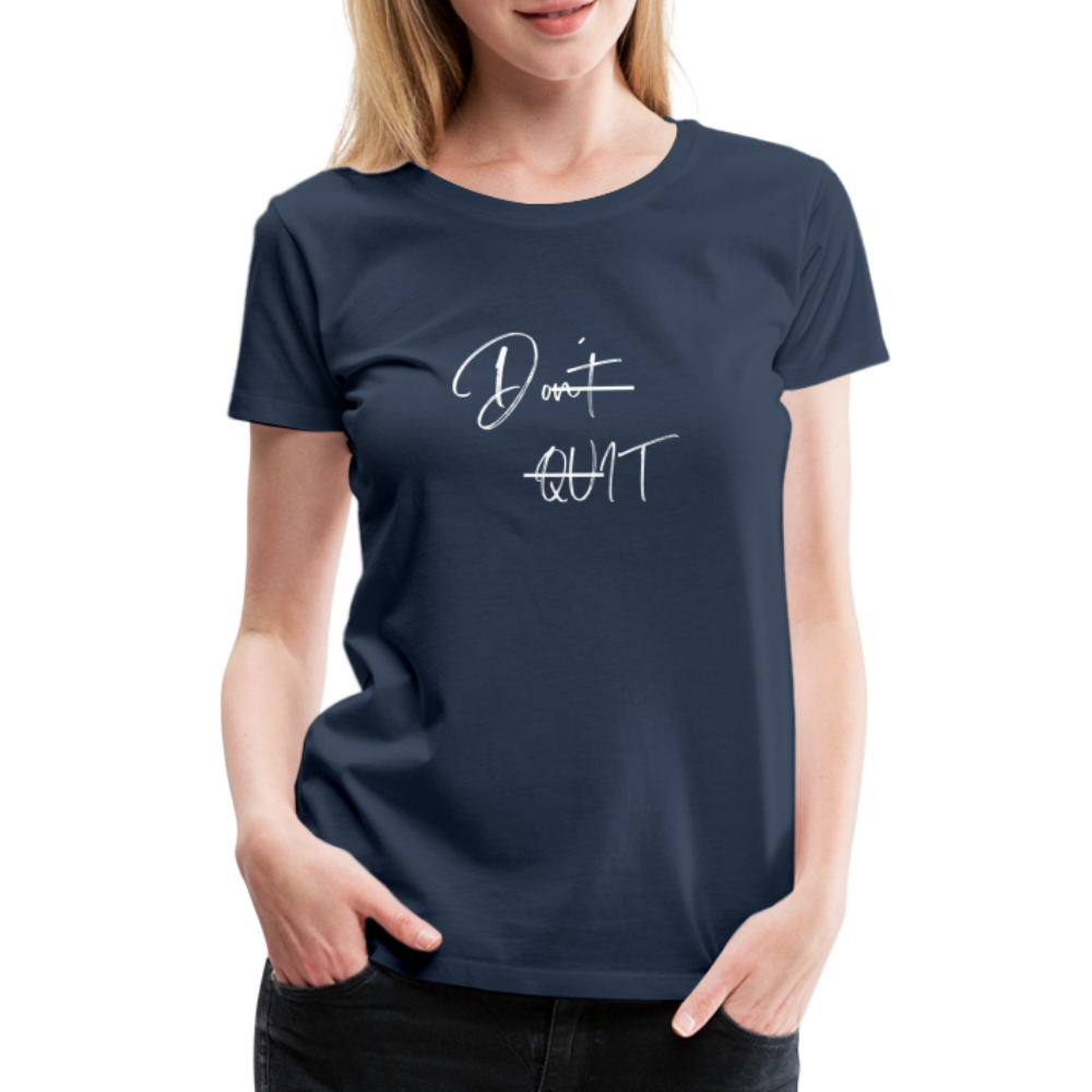 Frauen Premium T-Shirt - Navy