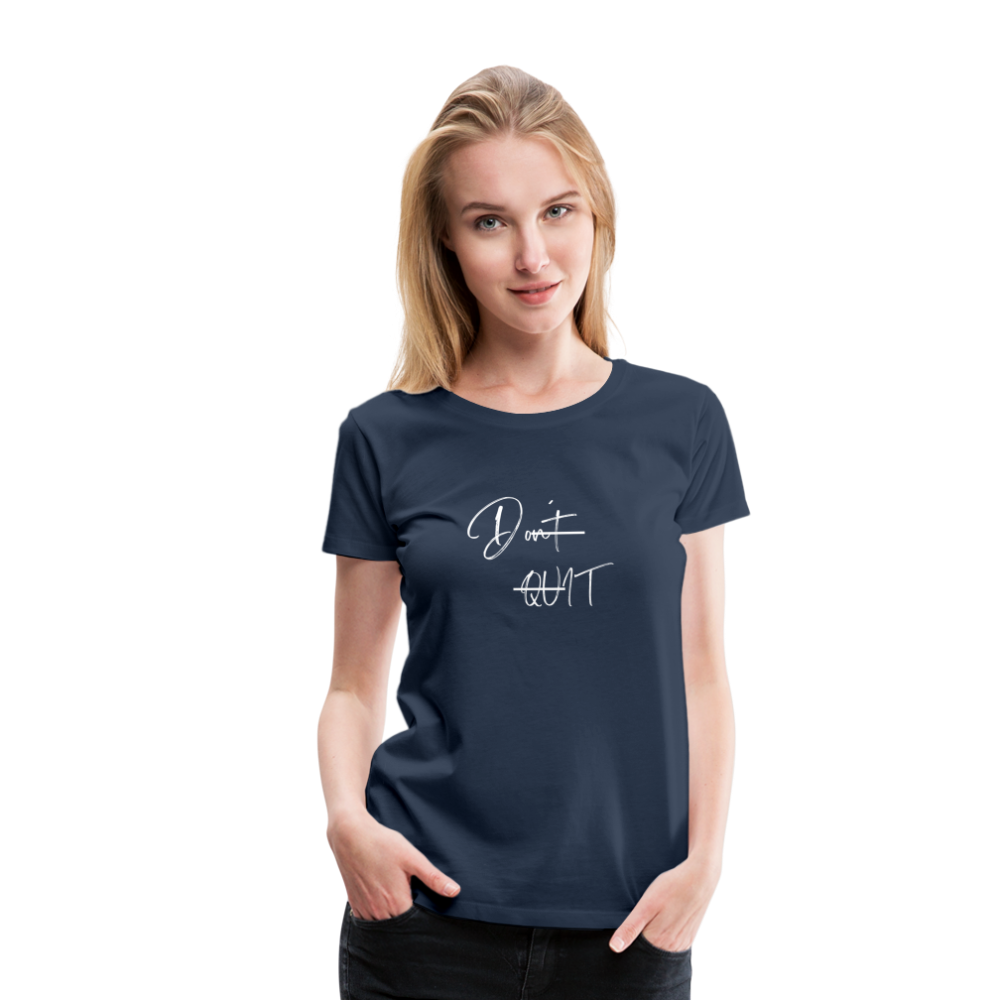 Frauen Premium T-Shirt - Navy