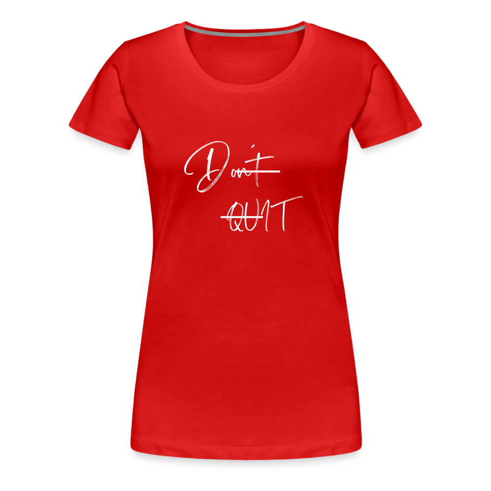 Frauen Premium T-Shirt - Rot