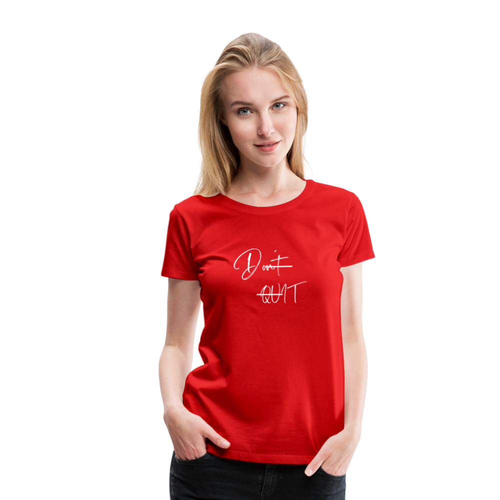 Frauen Premium T-Shirt - Rot