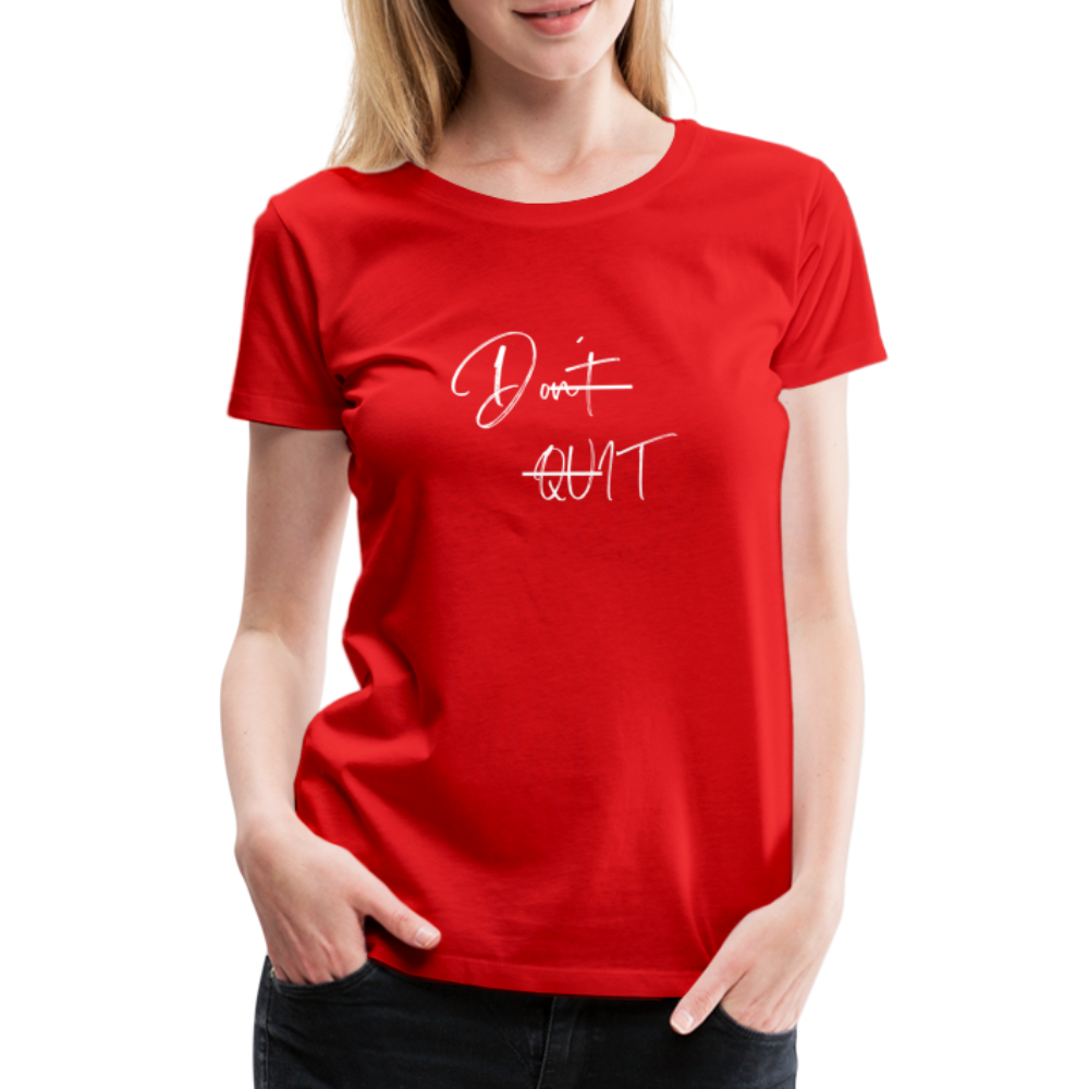 Frauen Premium T-Shirt - Rot