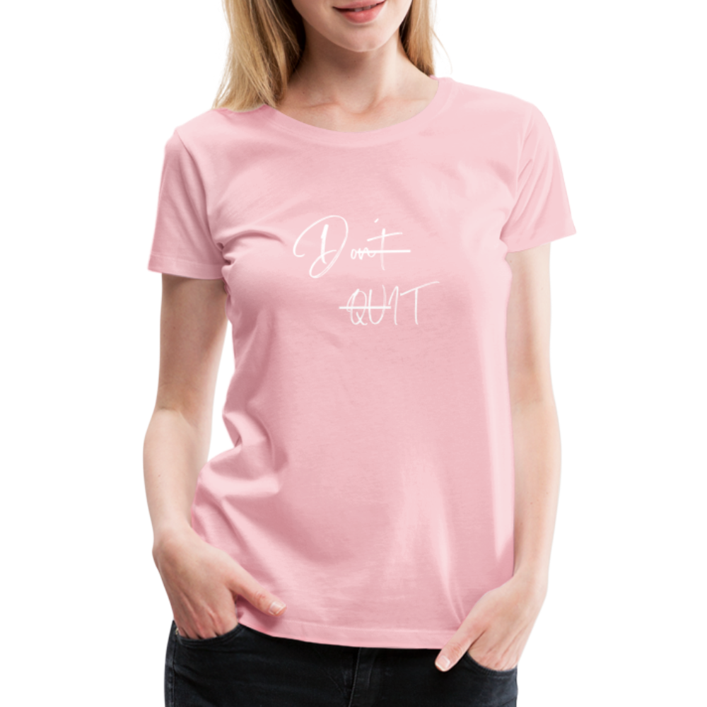 Frauen Premium T-Shirt - Hellrosa