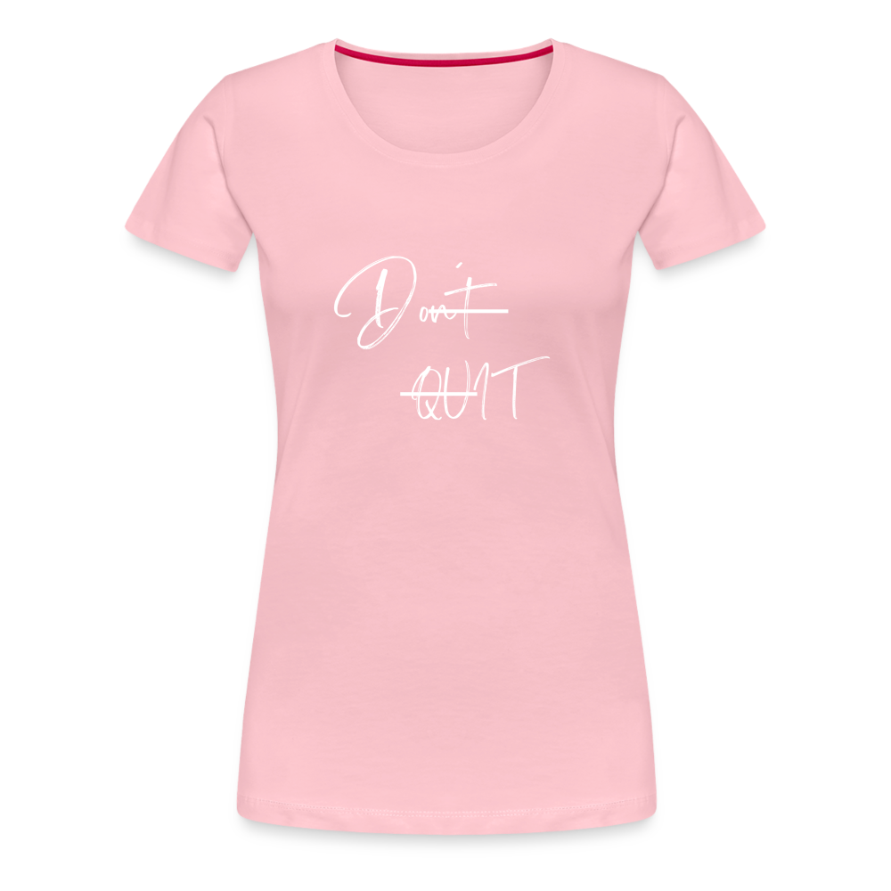 Frauen Premium T-Shirt - Hellrosa