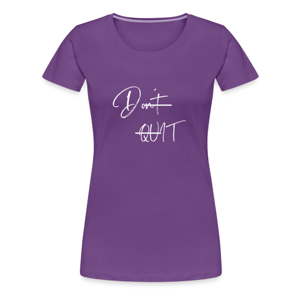 Frauen Premium T-Shirt - Lila