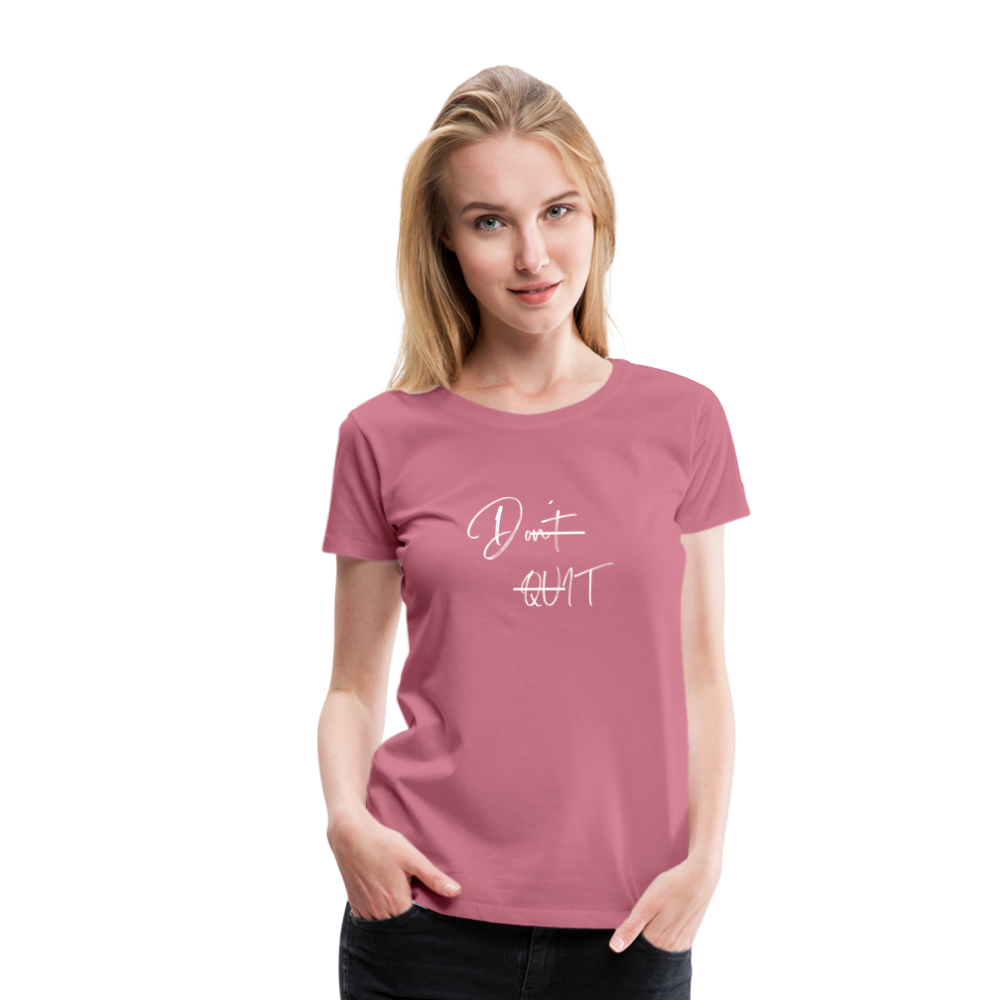 Frauen Premium T-Shirt - Malve