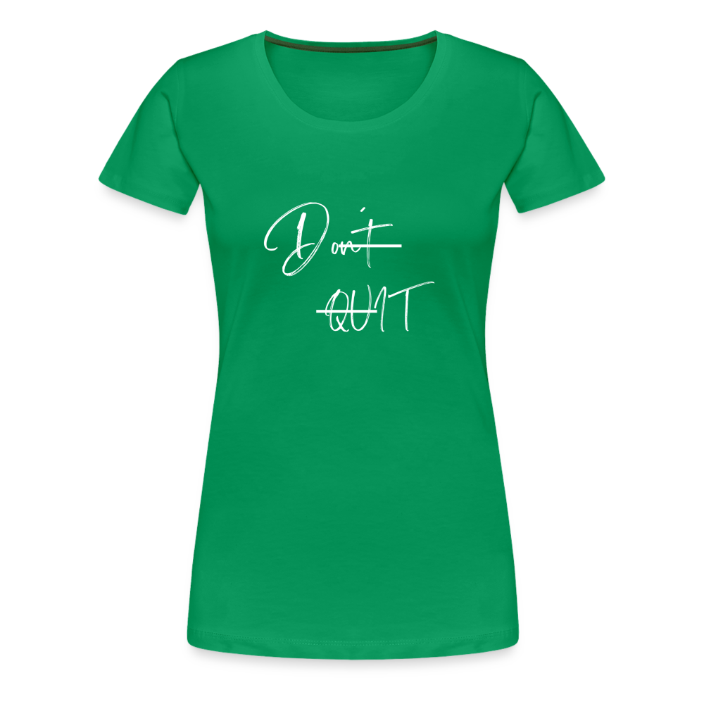 Frauen Premium T-Shirt - Kelly Green