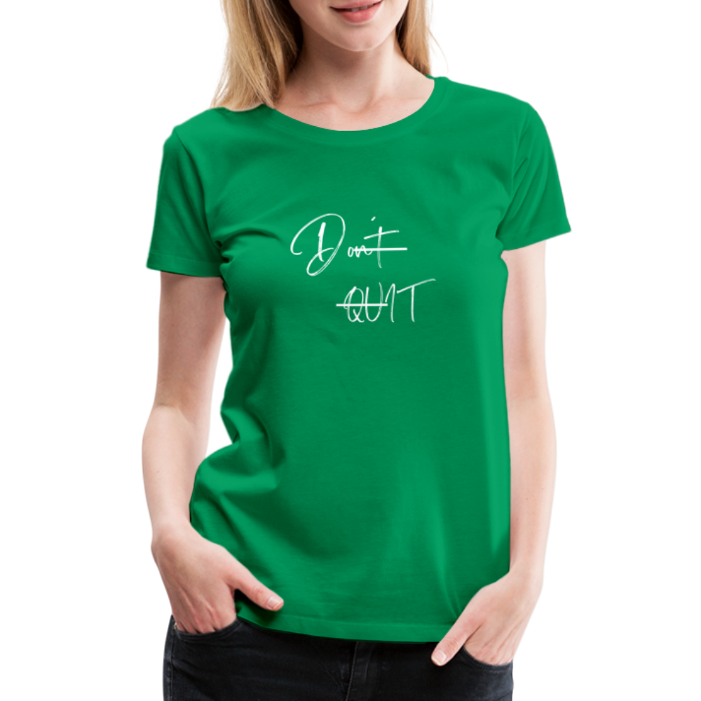 Frauen Premium T-Shirt - Kelly Green