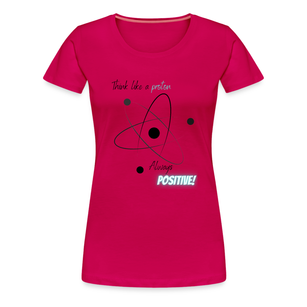 Frauen Premium T-Shirt - dunkles Pink