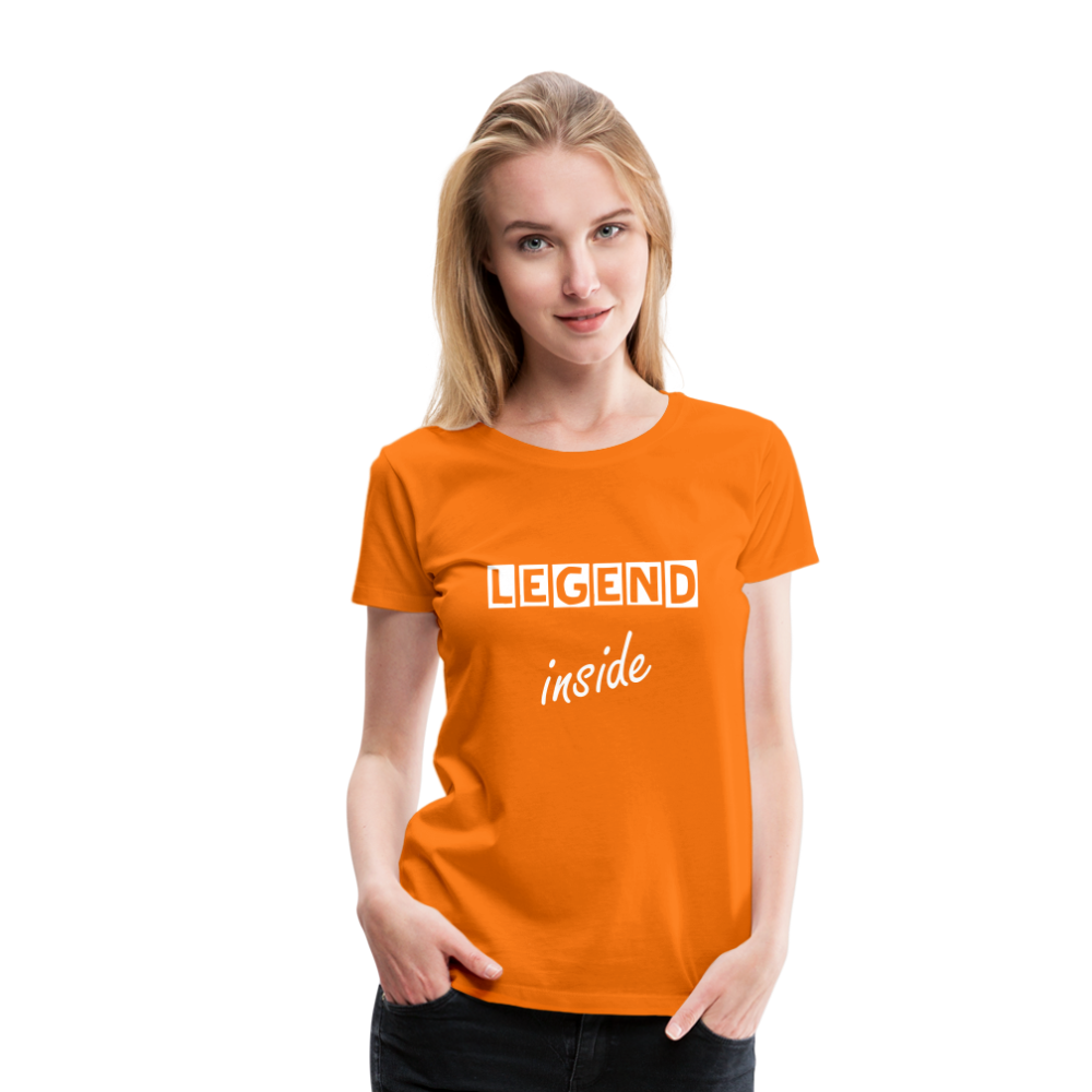 Frauen Premium T-Shirt - Orange