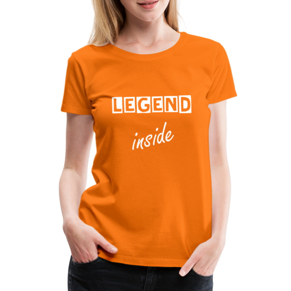 Frauen Premium T-Shirt - Orange