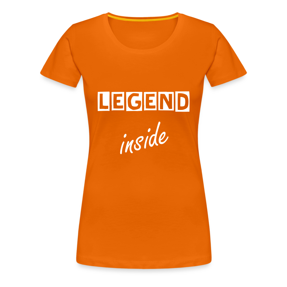 Frauen Premium T-Shirt - Orange