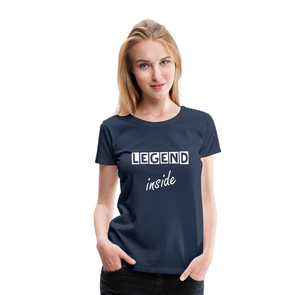 Frauen Premium T-Shirt - Navy