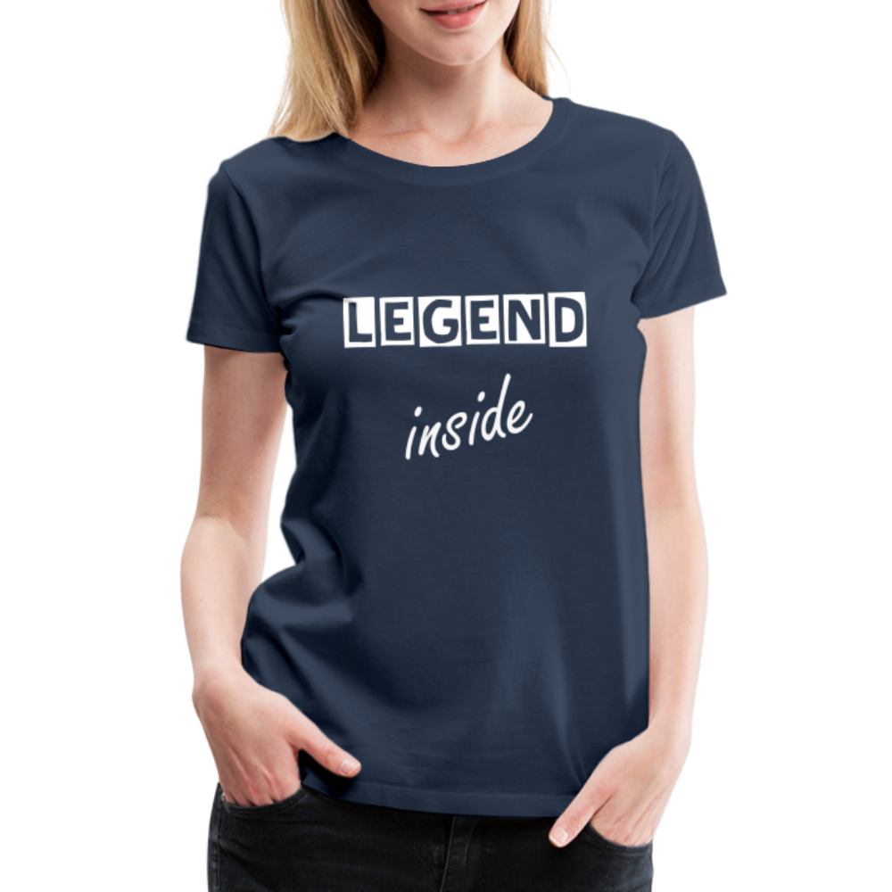 Frauen Premium T-Shirt - Navy