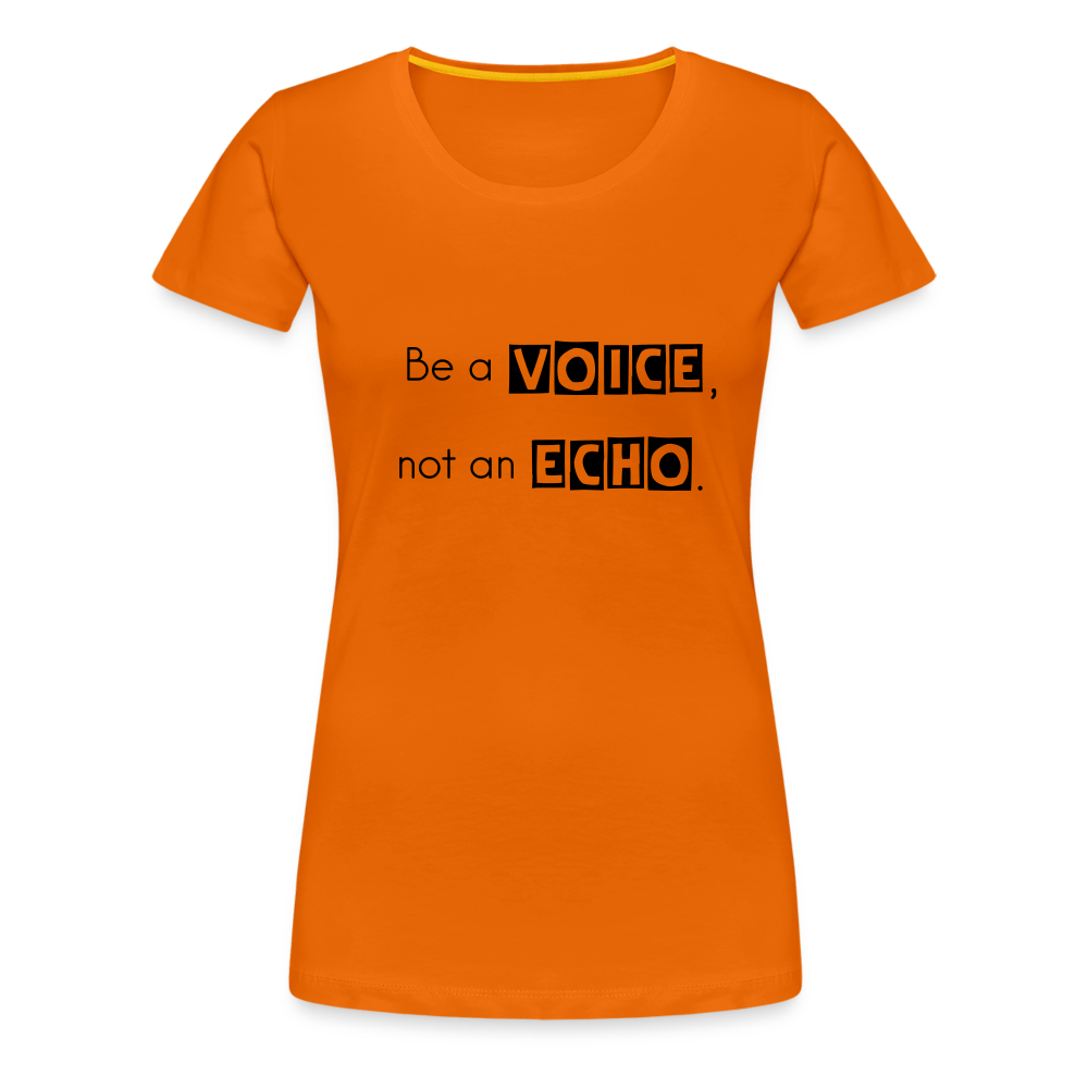 Frauen Premium - T-Shirt - Orange